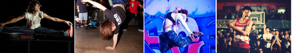 Hong Kong dancers promote picture for a corporate event