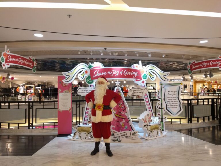 Time square Santa Clause Michael