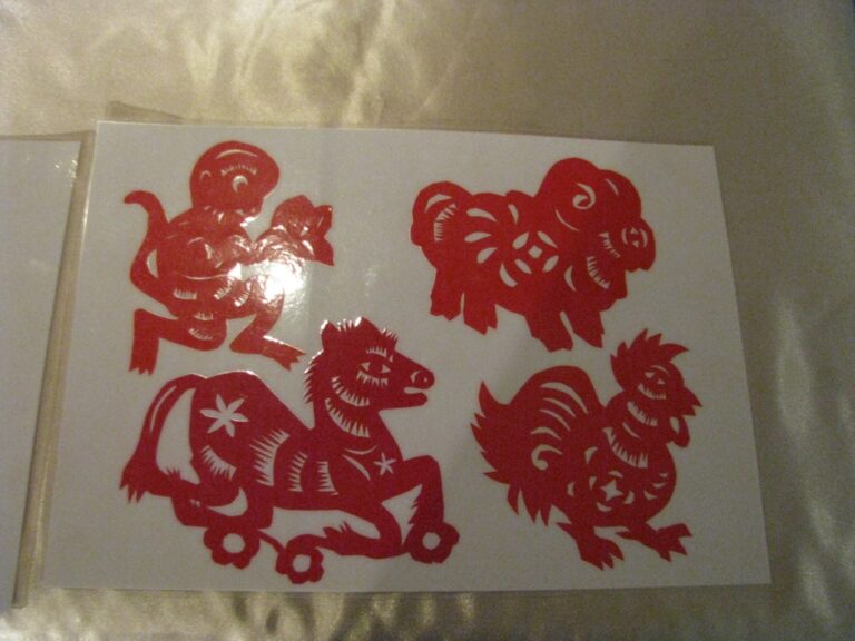Twelve Chinese zodiac animals - Monkey , Horse , Sheep , Chicken