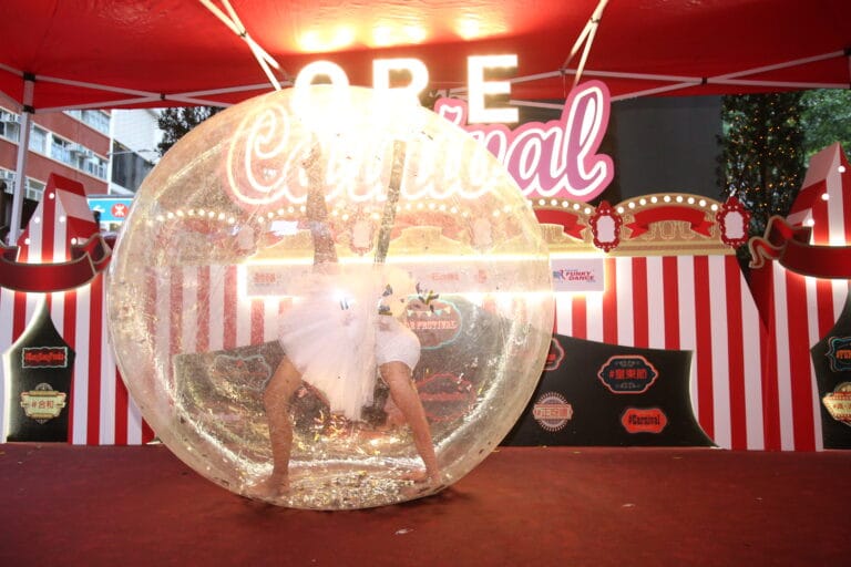 Bubble dance