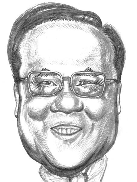 Caricatures in Hong Kong