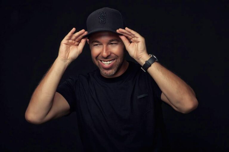 DJ Sammy in black