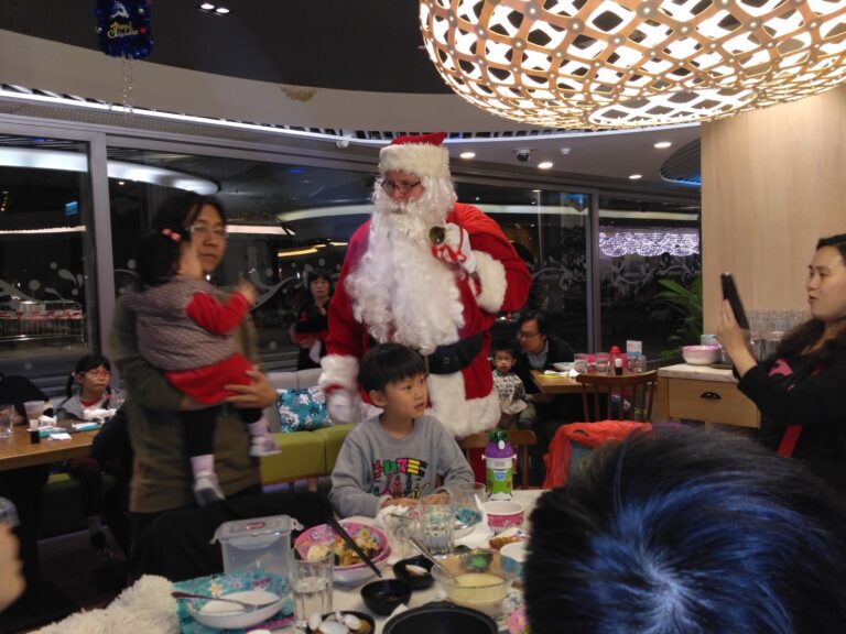 Santa John at a function