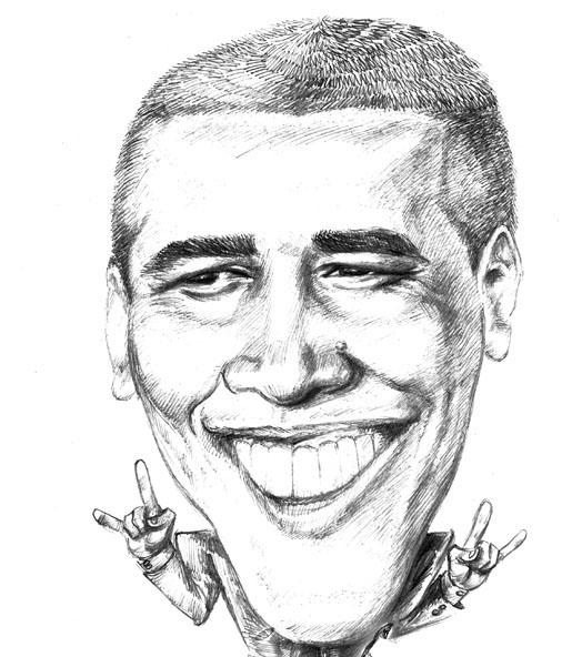 Caricatures in Hong Kong