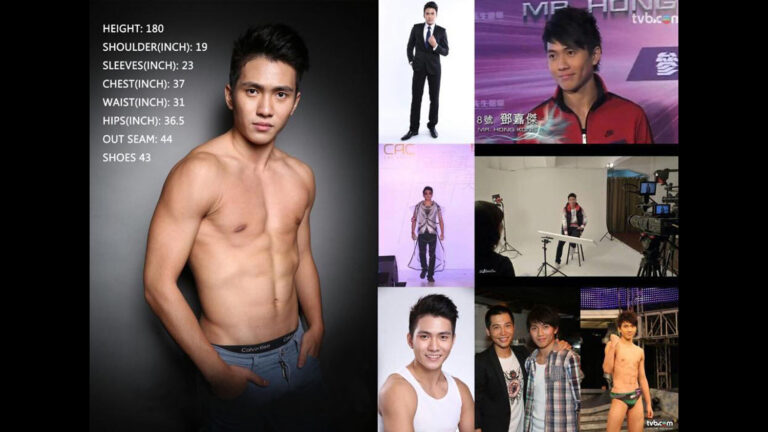 Simon T. Hong Kong male model