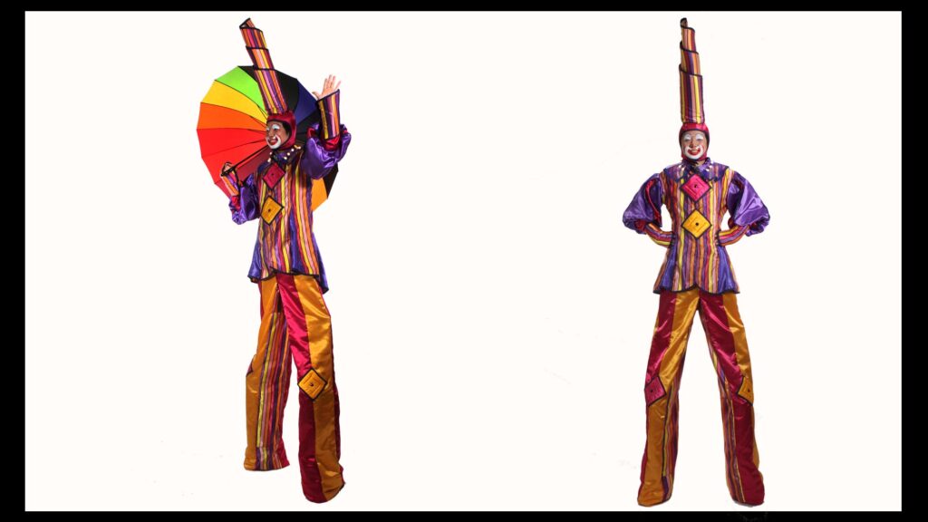 Rainbow stilts