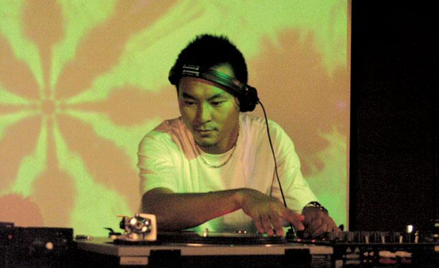 DJ Frankie performing in Hong Kong