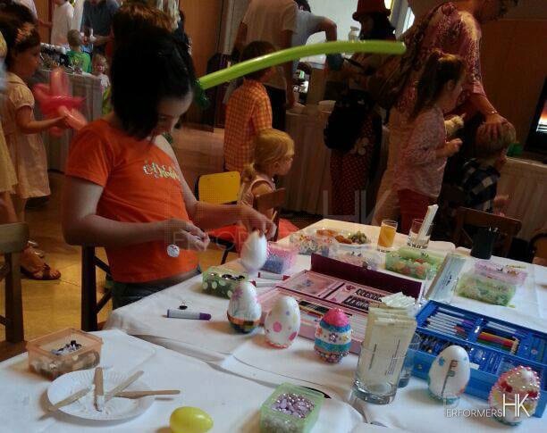 Easter egg decorating for kids in Hong Kong