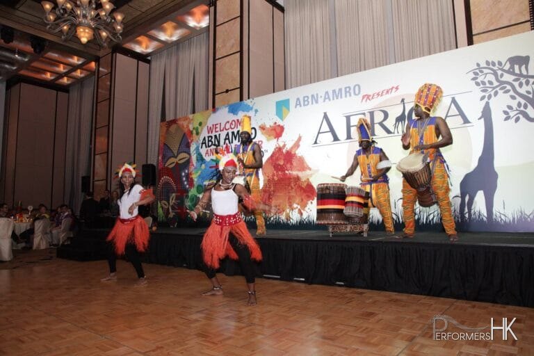 dancers and drummers at fourseasons