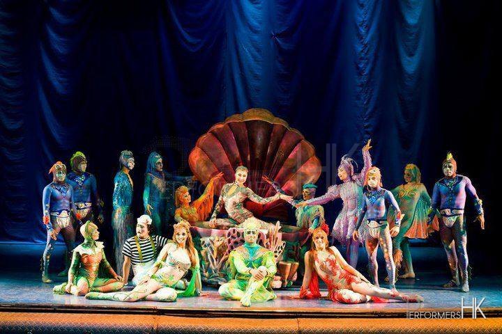 Team handbalancing and contortion performance in Hong Kong