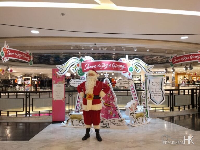 Time square Santa Clause Michael