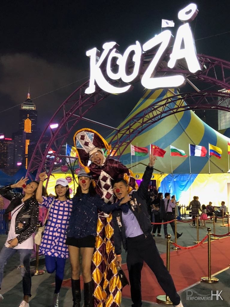 Kooza show at cirque harbour front hong kong