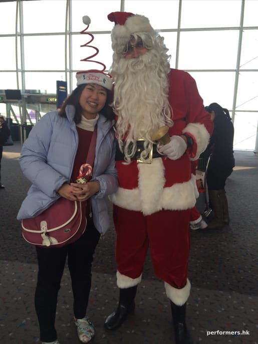 HKIA Santa hk, santa clause