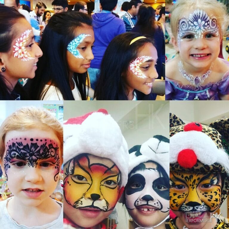 Kids with painting