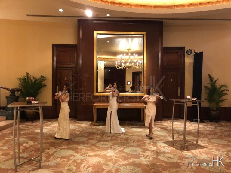 violinist at conrad hk ballroom