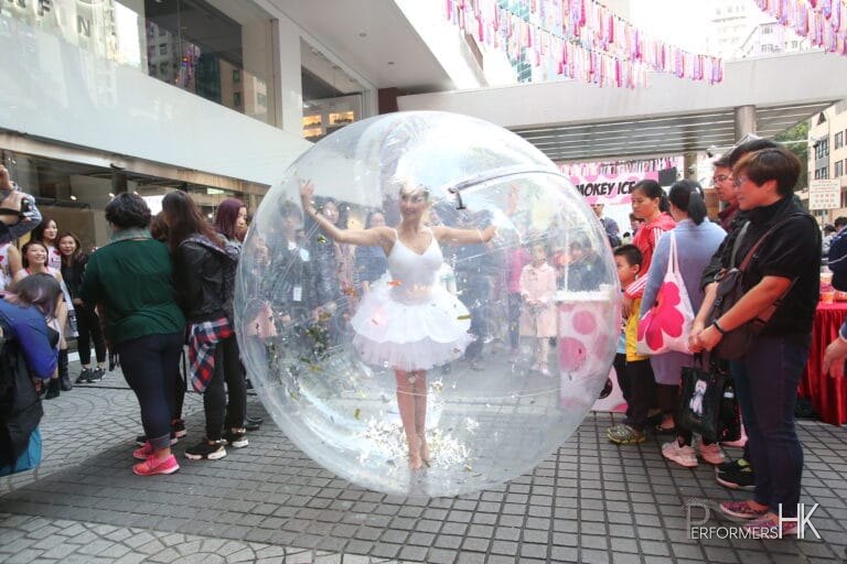 Bubble dance