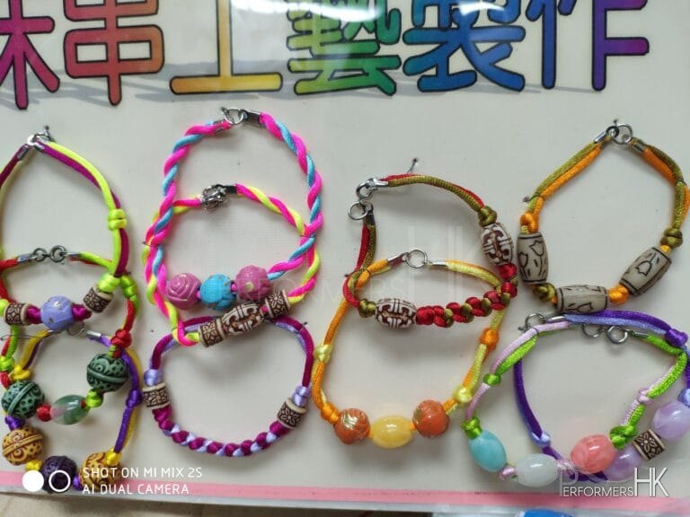 sifu made lucky charms bracelet making