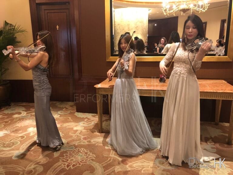 Violin performance at Conrad