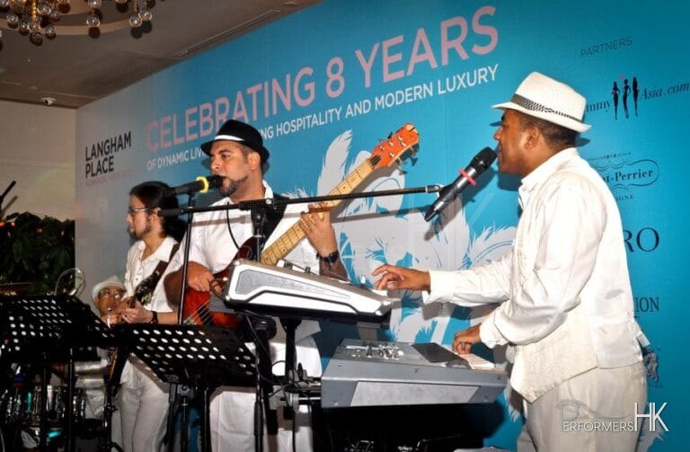 3 Piece band playing for a corporate functions