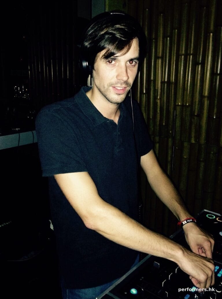 DJ Maison du Nick in Hong Kong
