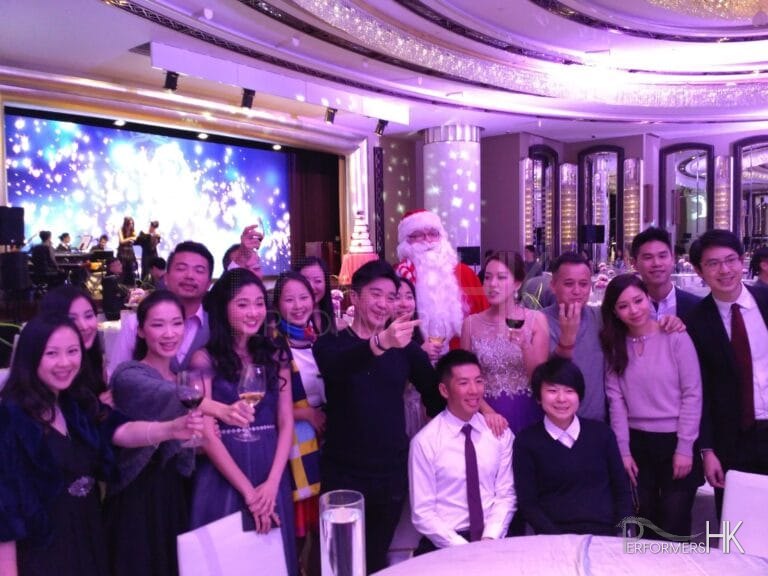 Santa John at XMas eve