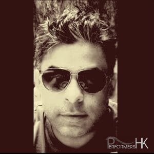 DJ V close-up shot