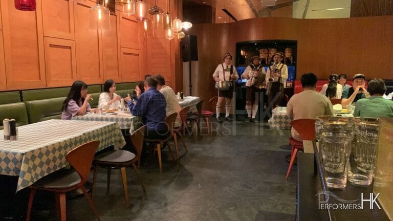 3 piece Oktoberfest band, walk around in laderhosen outfit