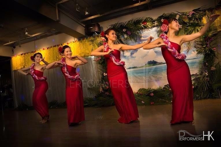 Hula and Tahitian dance performance in Hong Kong for events and dinners