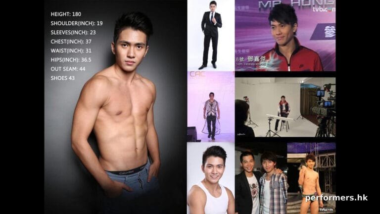 Simon T. Hong Kong male model