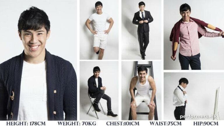 Louis M. Hong Kong male model