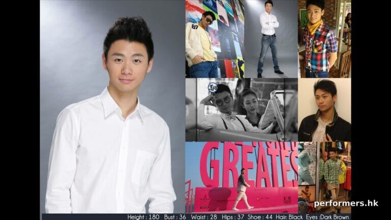 Sky C. Hong Kong male model