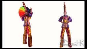 Rainbow stilts