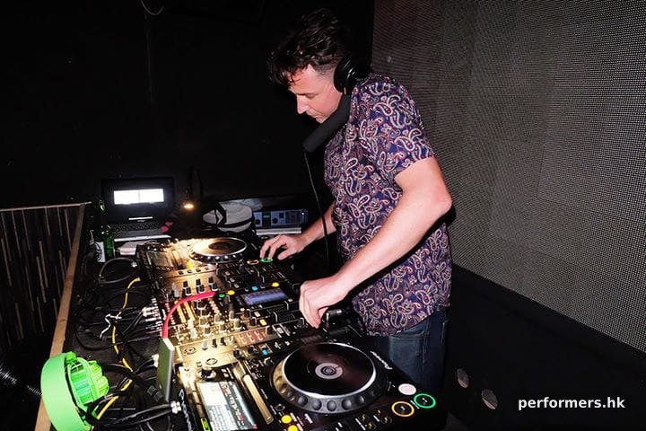 DJ Saab performing in Hong Kong