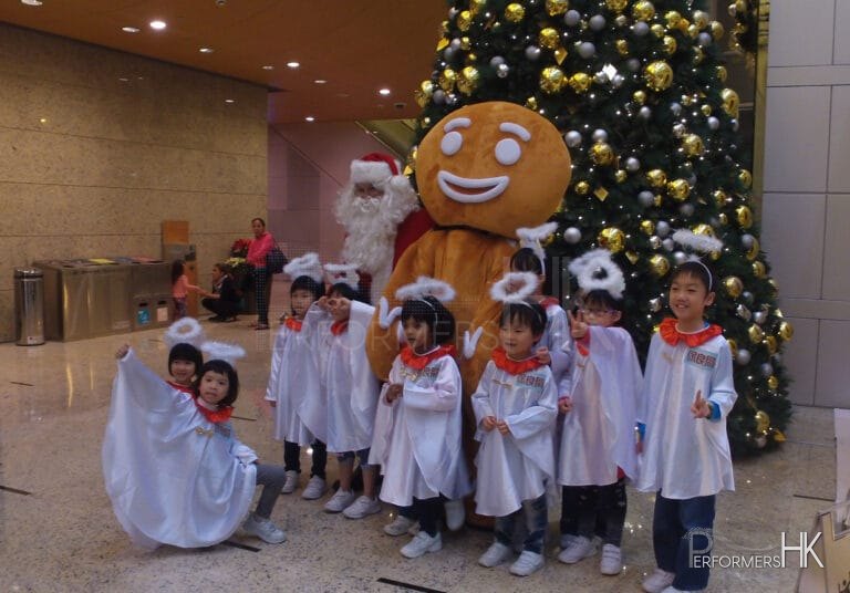 santa in ifC hong kong