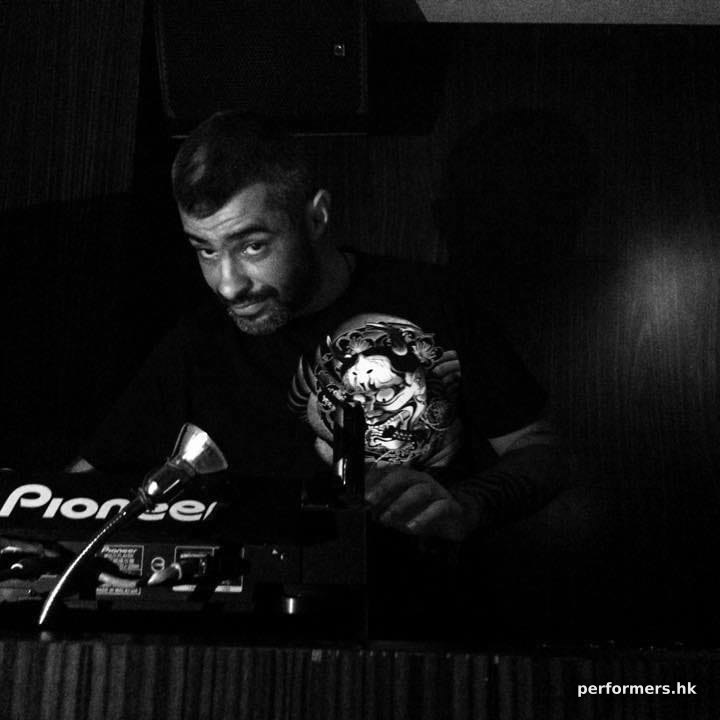 DJ Patrice black and white shot