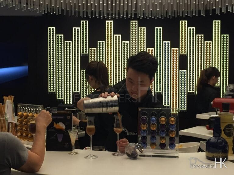 drinks company event with bartending