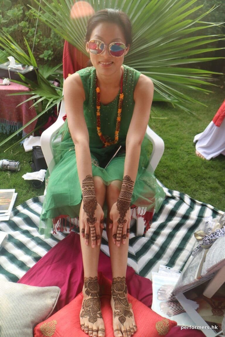 henna artist booking in hong kong for events
